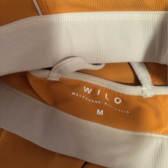 Yellow/White Workout Set - Picture 4 of 4